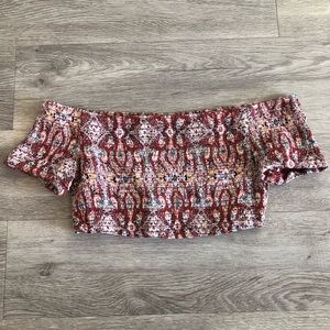 Off the shoulder mini top XS/S